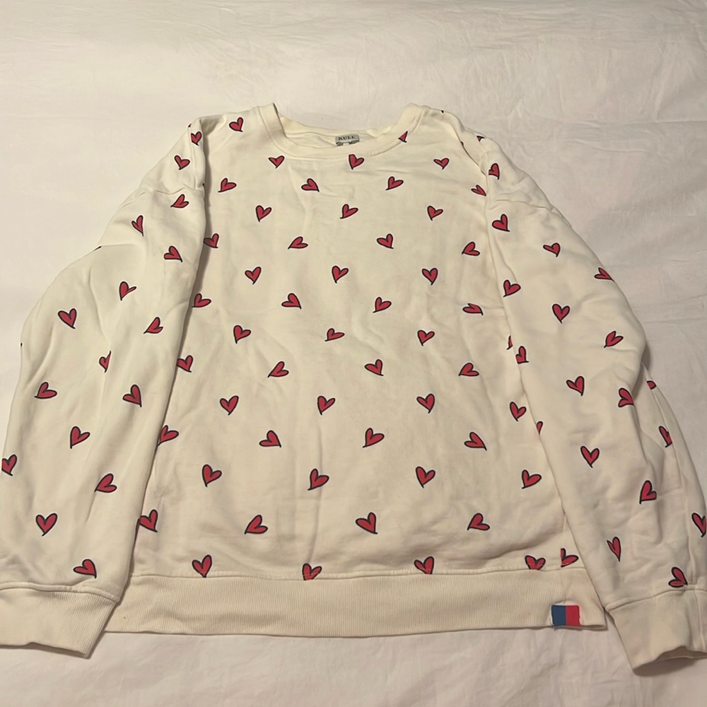 Kule oversized hearts sweatshirt